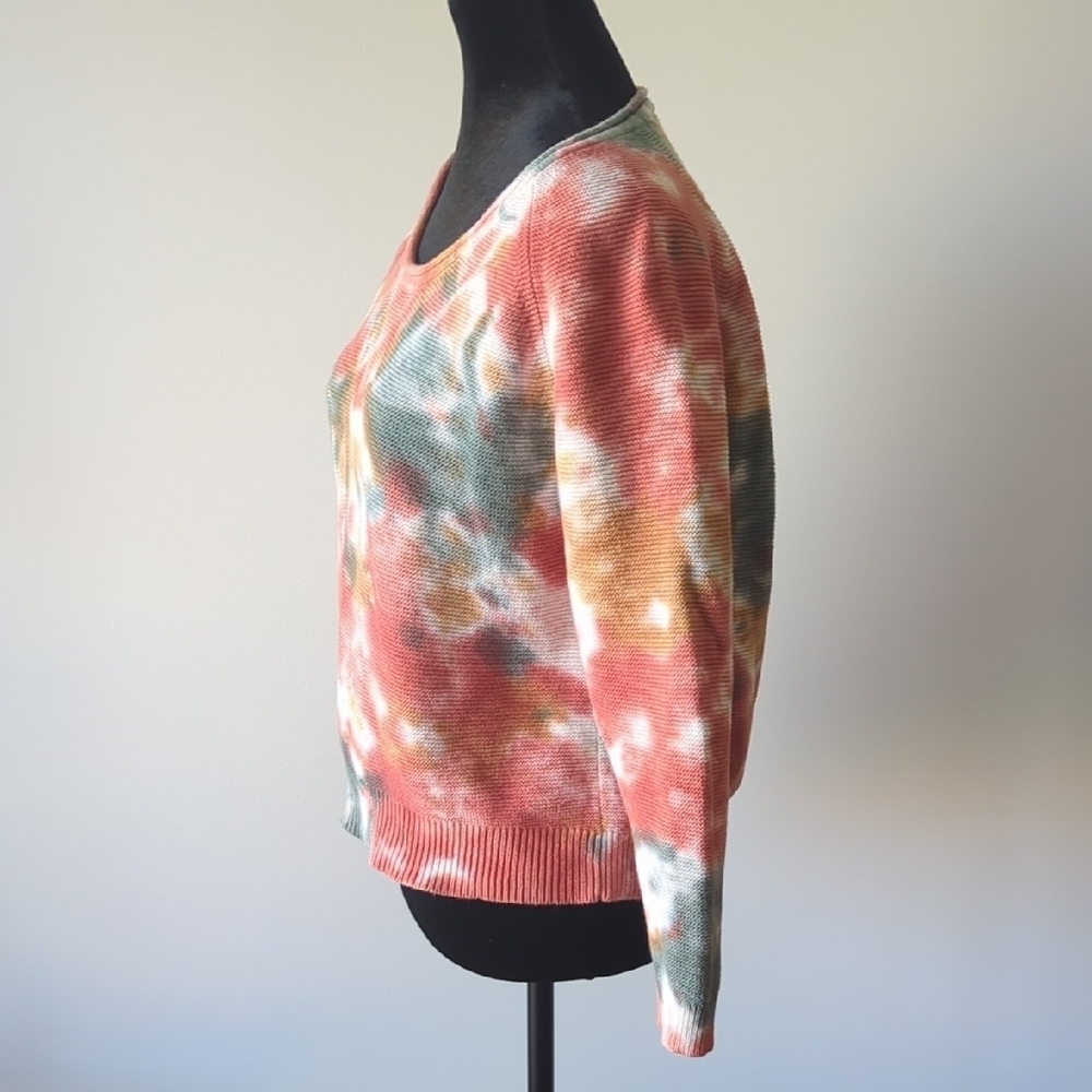 Lou & Grey Knit Sweater Tie Dye SZ Small petite - Picture 2 of 5